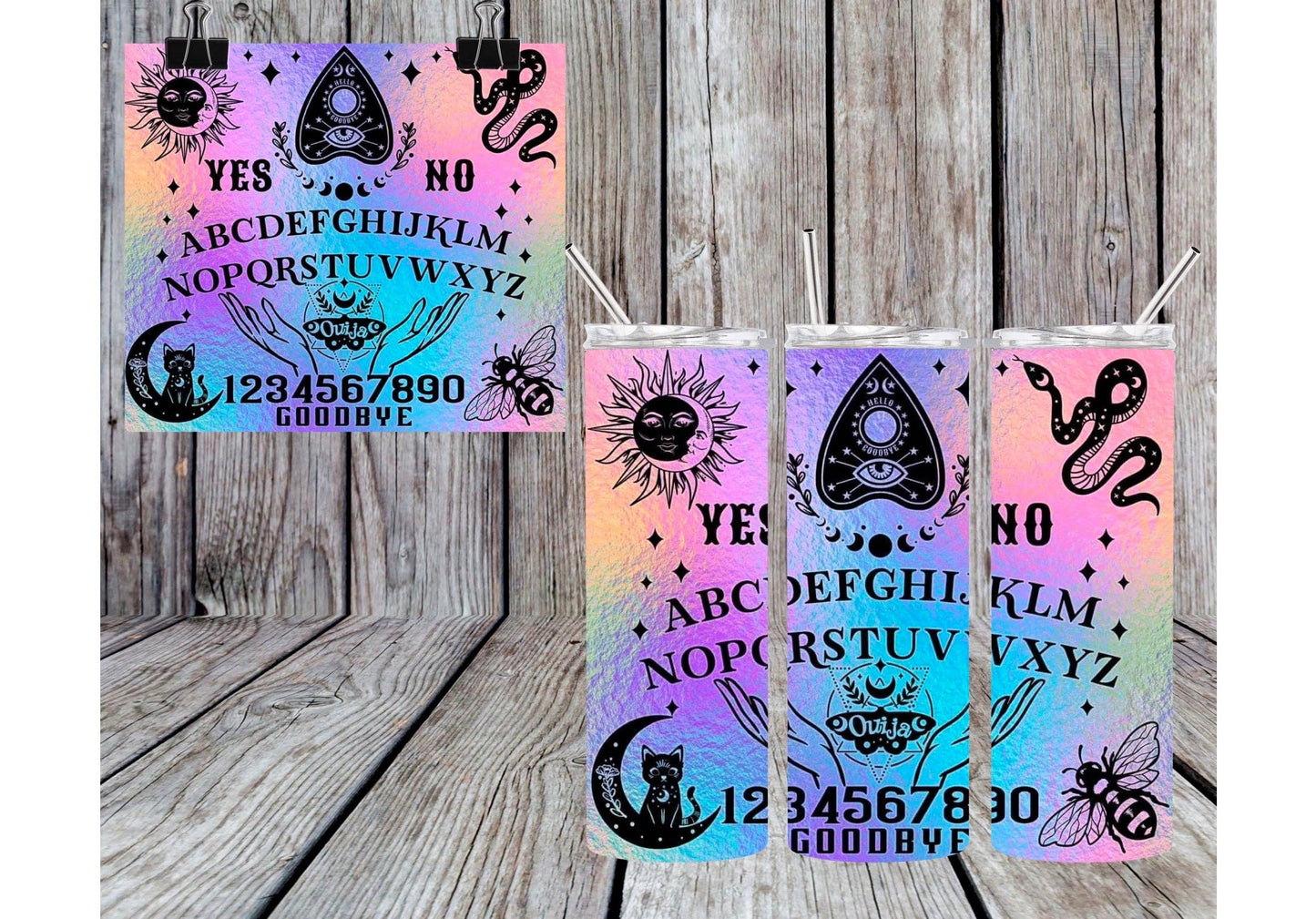 OUIJA BOARD TUMBLER