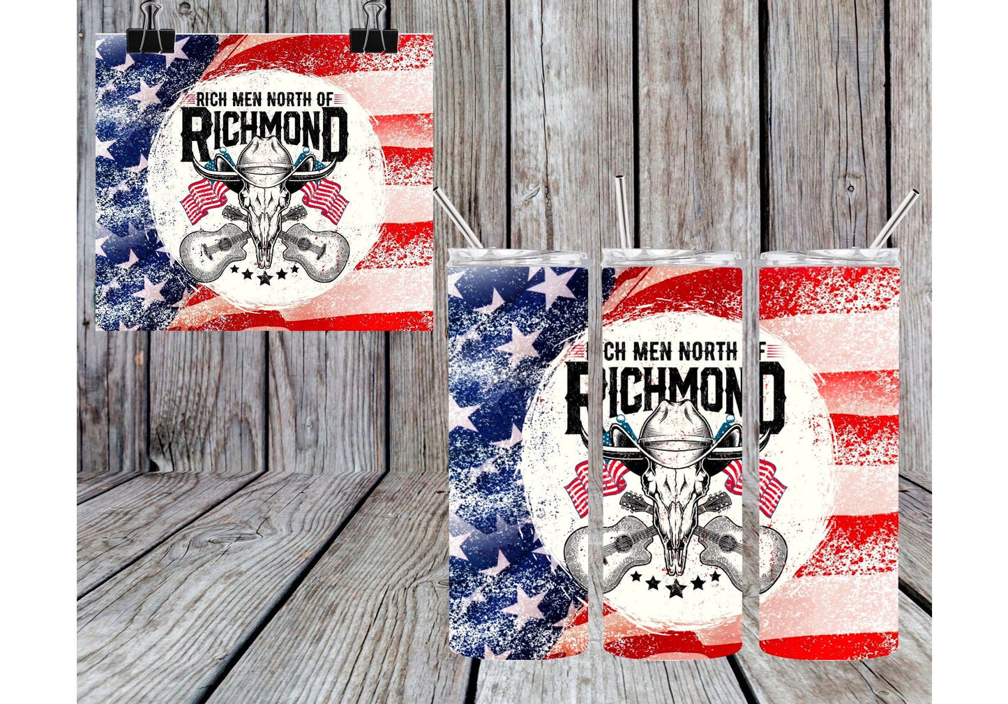 RICH MEN NORTH OF RICHMOND 3 TUMBLER