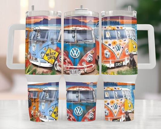 40oz VW BUS TUMBLER