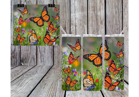 BUTTERFLY TUMBLER