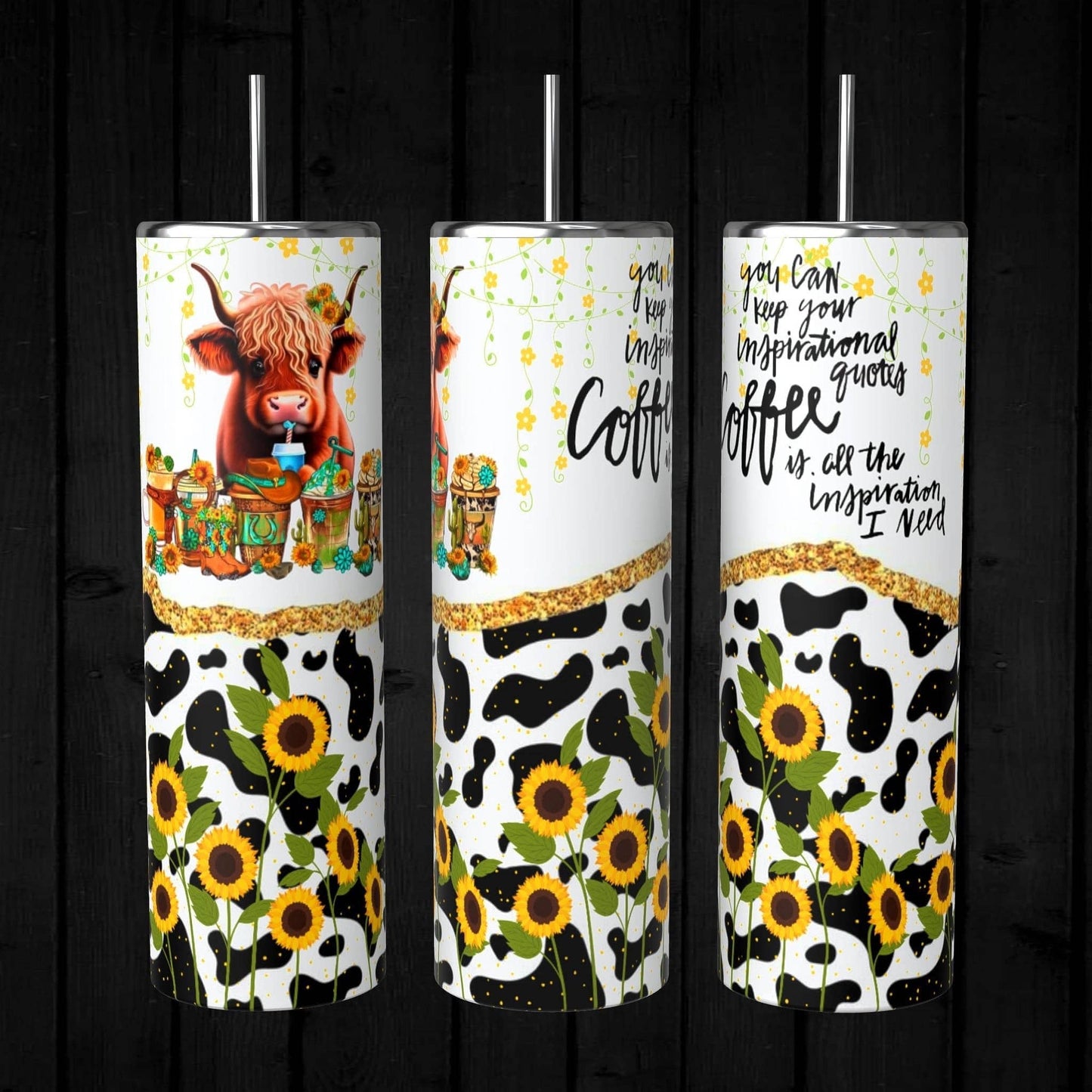 COFFEE IS ALL I NEED TUMBLER
