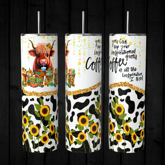 COFFEE IS ALL I NEED TUMBLER