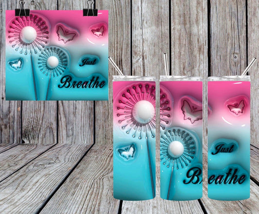 OMBRÉ JUST BREATHE 2 TUMBLER
