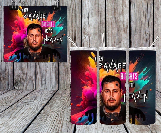 SAVAGE JELLY ROLL TUMBLER
