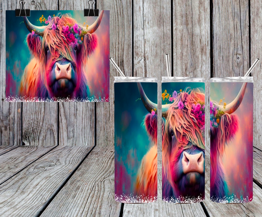 COLORFUL HIGHLAND TUMBLER