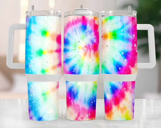 40oz TYE DYE TUMBLER