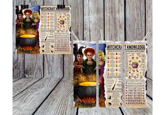 WITCHCRAFT KNOWLEDGE TUMBLER