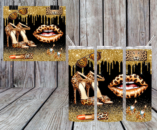 LEOPARD STYLE TUMBLER